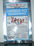 TWO OF A KIND THIS HOLIDAY ADDS A NEW TWIST TO THE TABLE.KING LOUIE.  1oz.-6oz. CARIBBEAN RICE SEASONING and1oz.-6oz. WOW SEASONING TWO OF A KIND $ 20.0015