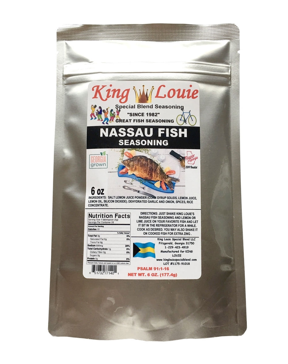 Caribbean Fish Seasoning (Free Gift with Order) KING LOUIE SPECIAL