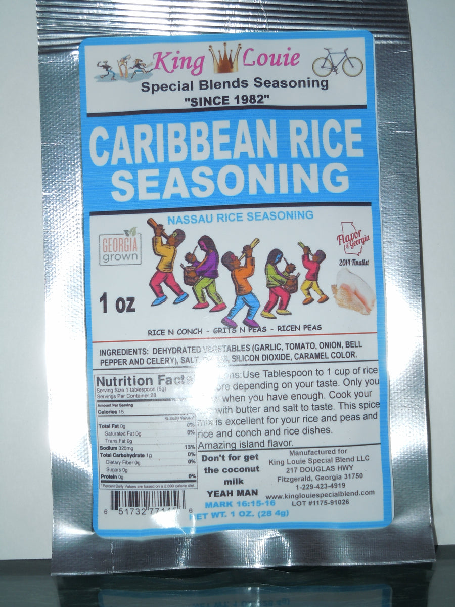 2-TWO OF A KIND CARIBEAN RICE 5, 1oz's AND CARIBEAN FISH 5, 1oz's. Com ...